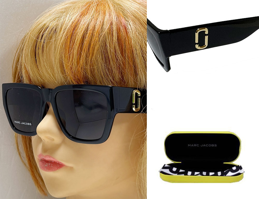 【MARC JACOBS】 マーク ジェイコブス　サングラス　MARC 646/S　807　ブラック　國內(nèi)正規(guī)品