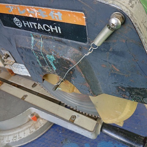【中古現(xiàn)狀品】日立工機(jī)　Hitachi　C8FB　216mm 卓上スライドマルノコ