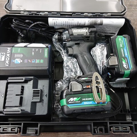 【未使用品】HiKOKI　ハイコーキ　WH36DD 2XHBSZ　36V　コードレスインパクトドライバ　黒