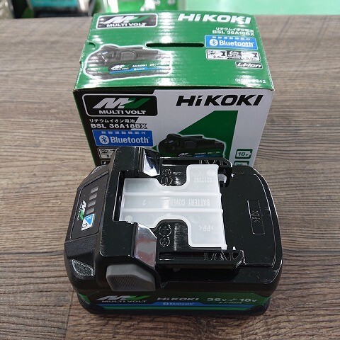 【未使用展示品】HIKOKI　ハイコーキ　BSL36A18BX　マルチボルトバッテリ