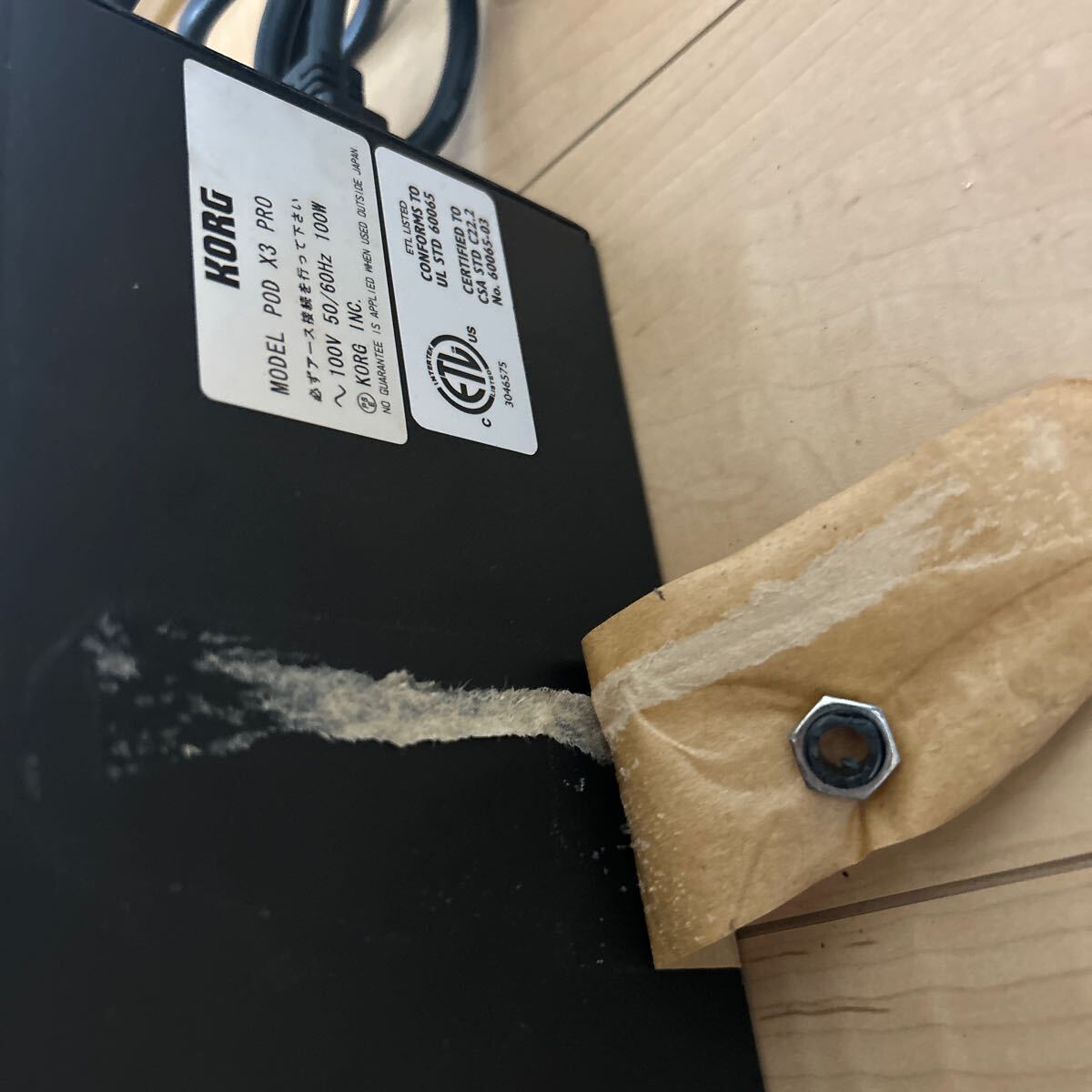 中古品】F☆LINE6 POD X3 PRO アンプシミュレーター ☆現状品☆ 中古品】F☆LINE6 POD X3 PRO アンプシミュレーター ☆現状品☆