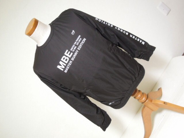 MASTER BUNNY●マスターバニー●PG●パーリーゲイツ●ストレッチ素材●ブルゾン●ブラック●サイズ②●超美品●2回のみ使用