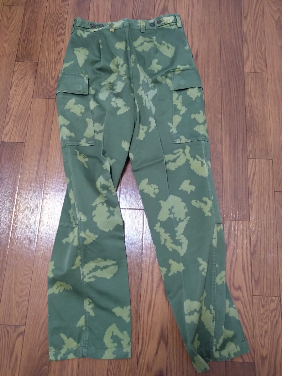 ソ連軍 ロシア軍 国境軍 迷彩服 上下 48-5 KGB 個人装備 ソ連軍 ロシア軍 国境軍 迷彩服 上下 48-5 KGB 個人装備