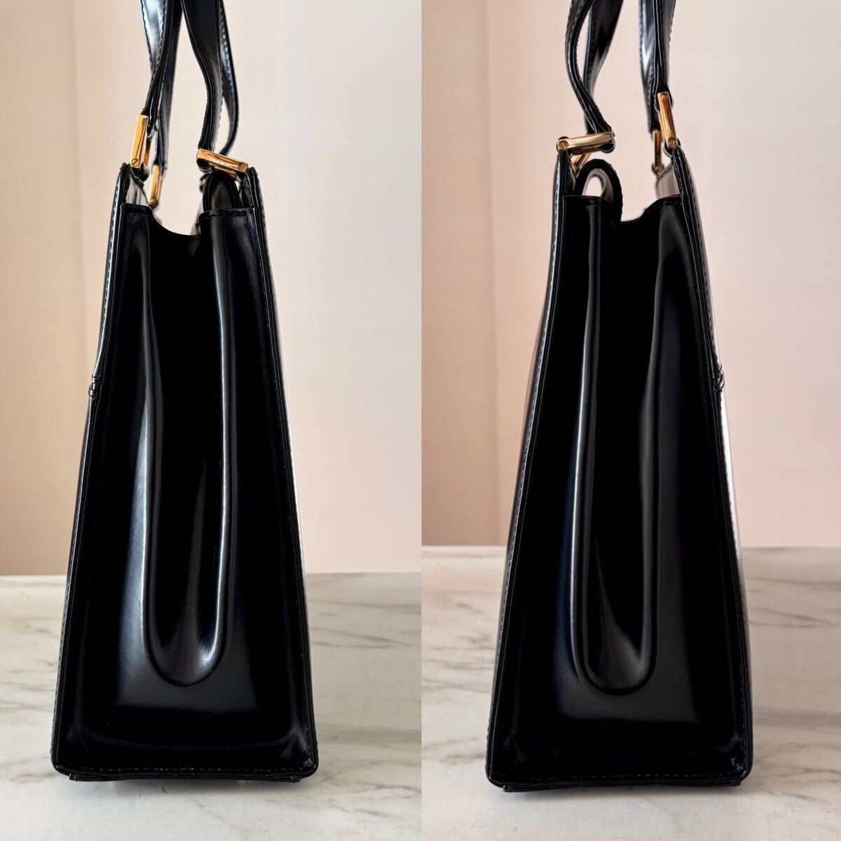 新品同様 YSL イヴサンローラン レザーフォーマルバッグ 新品同様 YSL イヴサンローラン レザーフォーマルバッグ
