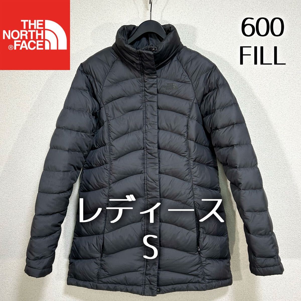 美品人気 ノースフェイス ダウンジャケット レディースS 軽量極暖 600FP THE NORTH FACE グレー ヌプシ バルトロライト ビレイヤー