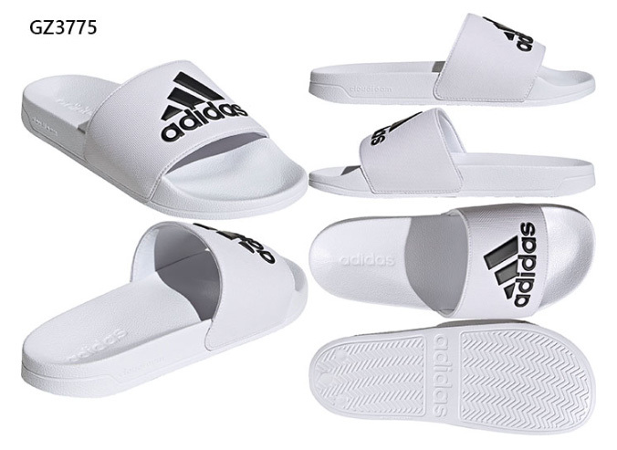  Adidas шлепанцы для душа [ Adi reta] GZ3775 белый × core черный 26.5cm
