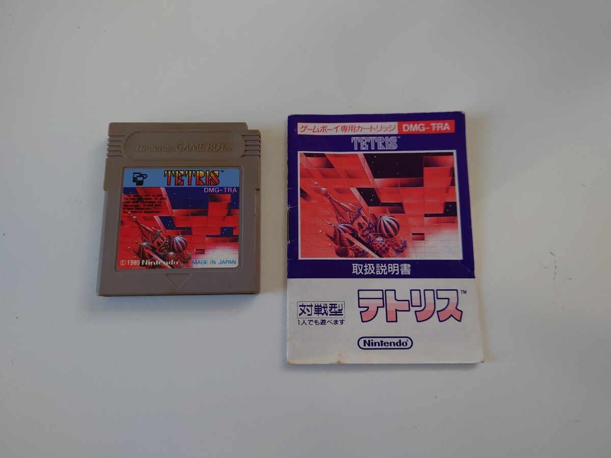 【動作確認済み・取扱説明書付】ゲームボーイ テトリス　 TETRIS 22A