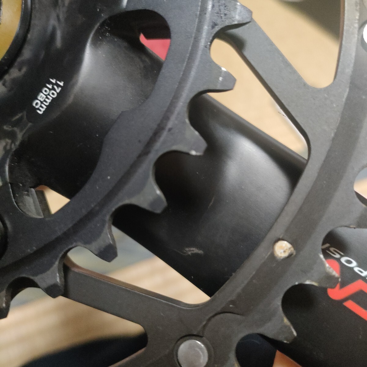 イーストン EASTON EC90カーボンクランク 170mm/50/34 24mmシャフト 検 デュラエース DURA-ACE スーパーレコード SUPER RECORD 52/36 53/39