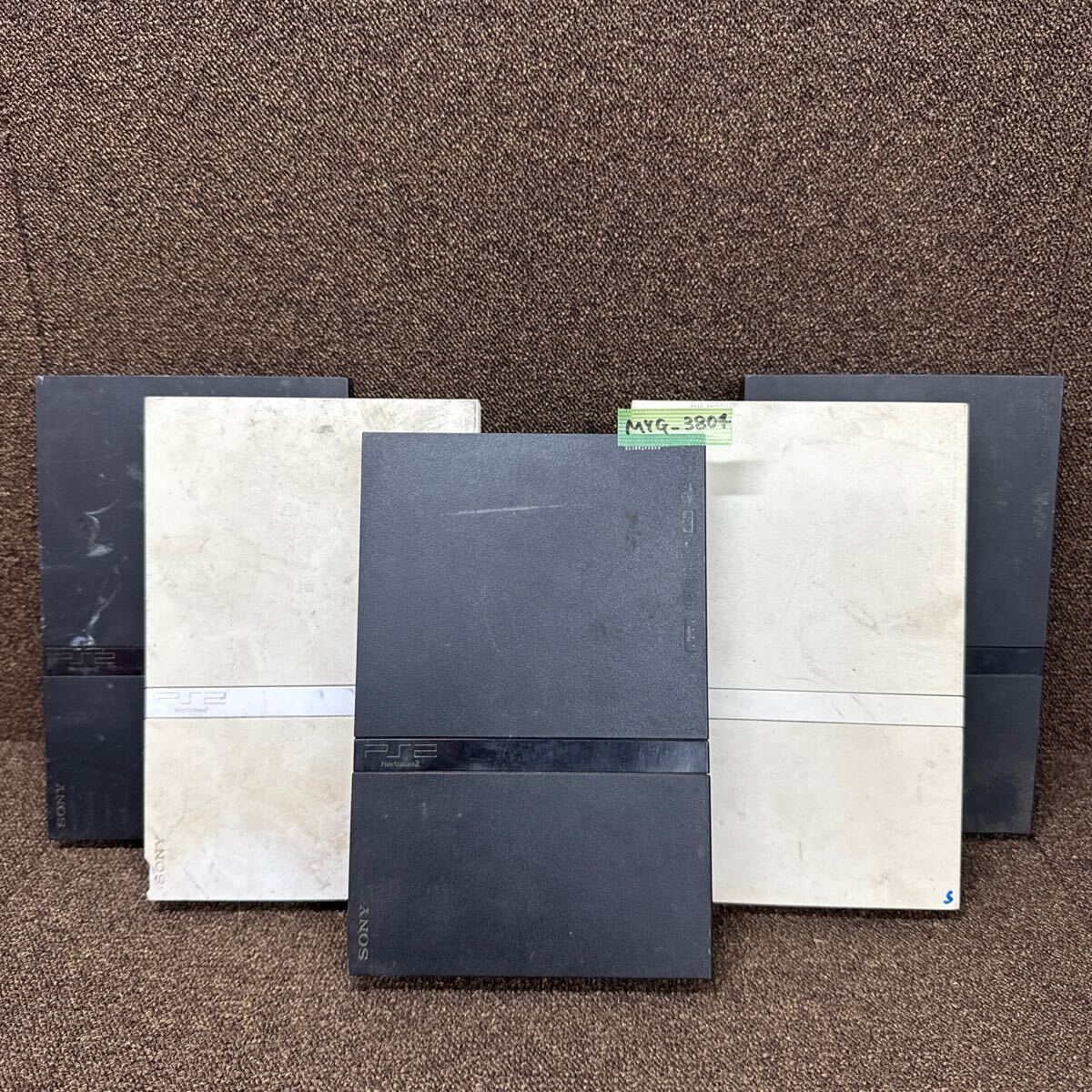 MYG-3804 激安 ゲー厶機 本体 SONY PlayStation2 PS2 SCPH-70000 SCPH-75000 SCPH-79000 5点 通電OK ジャンク 同梱不可