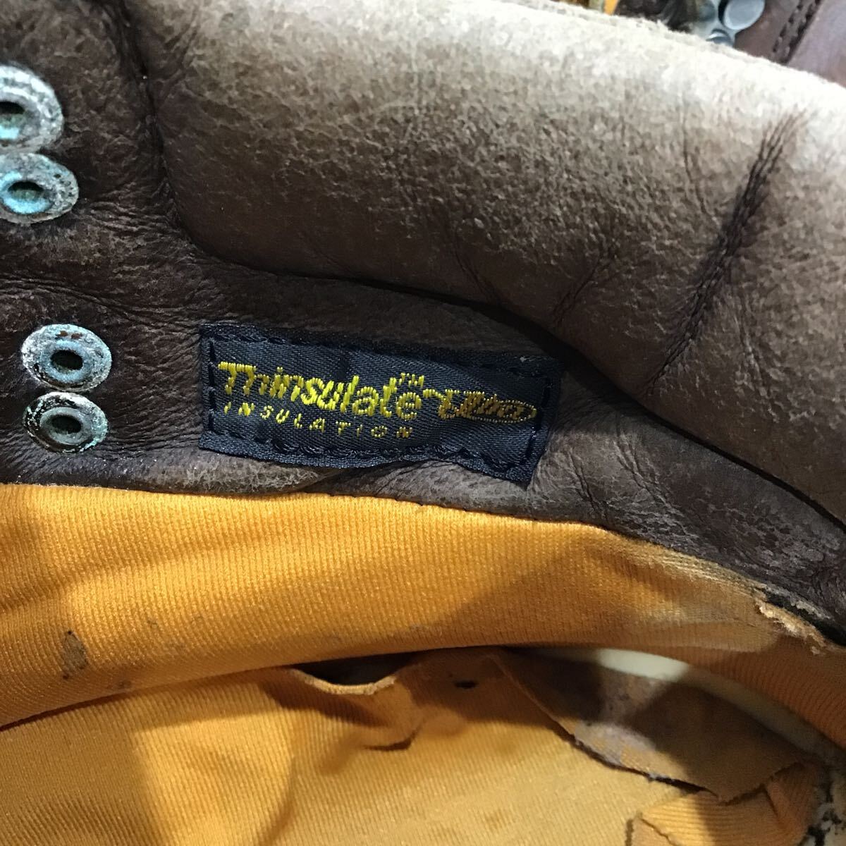 【CHIPPDWA チペワ】 トレッキングブーツ マウンテンブーツ ブラウン US9 Vibramゾール アメカジ 2412oki k_画像9