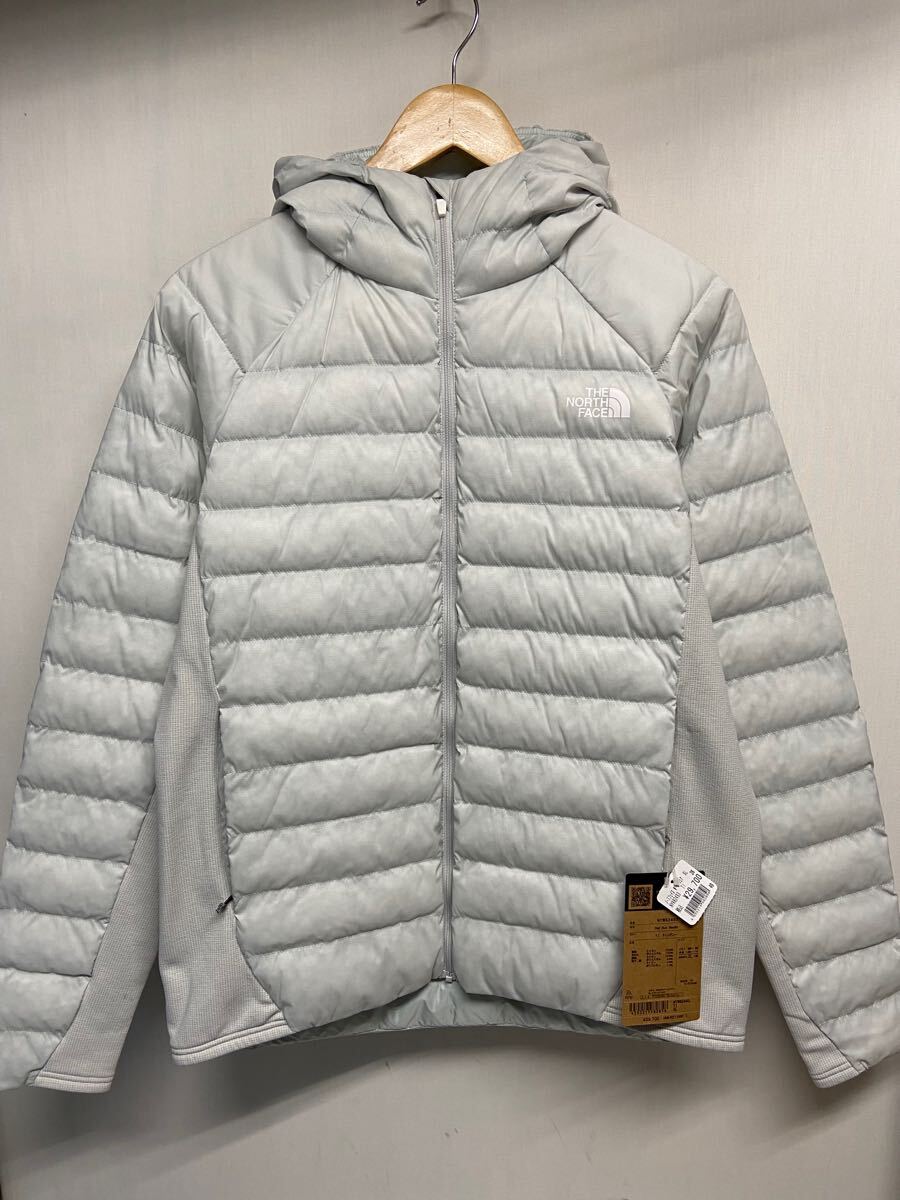 【THE NORTH FACE ノースフェイス】 NYW82493 レッドランフーディ ダウンジャケット 中綿 XL ホワイト タグ付き アウトドア 2412oki k