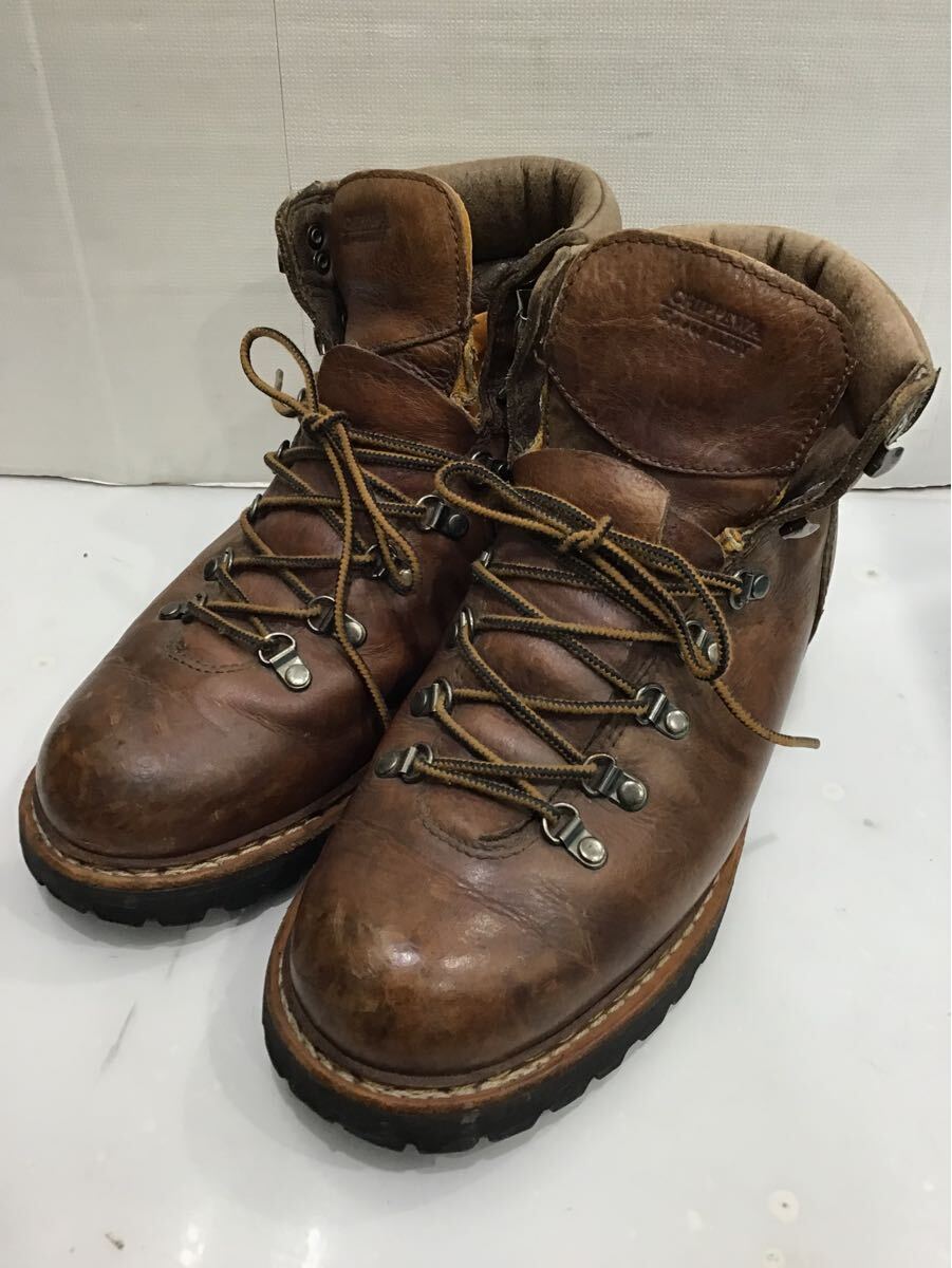 【CHIPPDWA チペワ】 トレッキングブーツ マウンテンブーツ ブラウン US9 Vibramゾール アメカジ 2412oki k_画像1