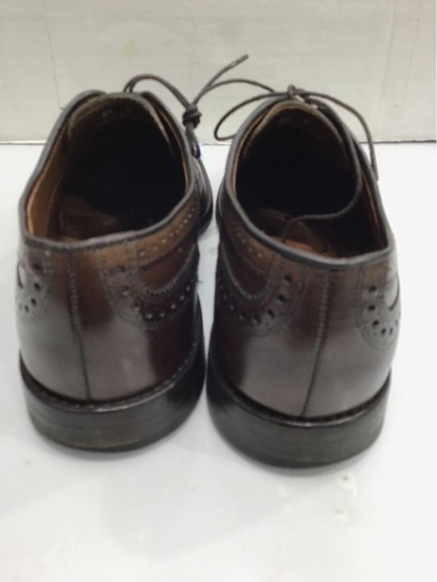 [BROOKS BROTHERS×Allen Edmonds] 55925026 semi blow g платье обувь кожа обувь Brown UK:8.5 American Casual 2412oki k