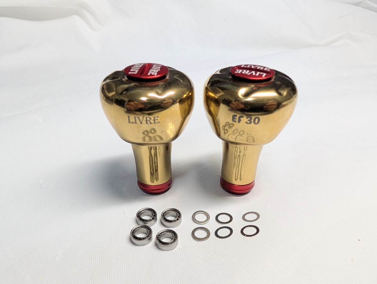 新品 ゴールド レッド リブレ EF30 管126FP ハンドルノブ シマノ 新品 ゴールド レッド リブレ EF30 管126FP ハンドルノブ シマノ