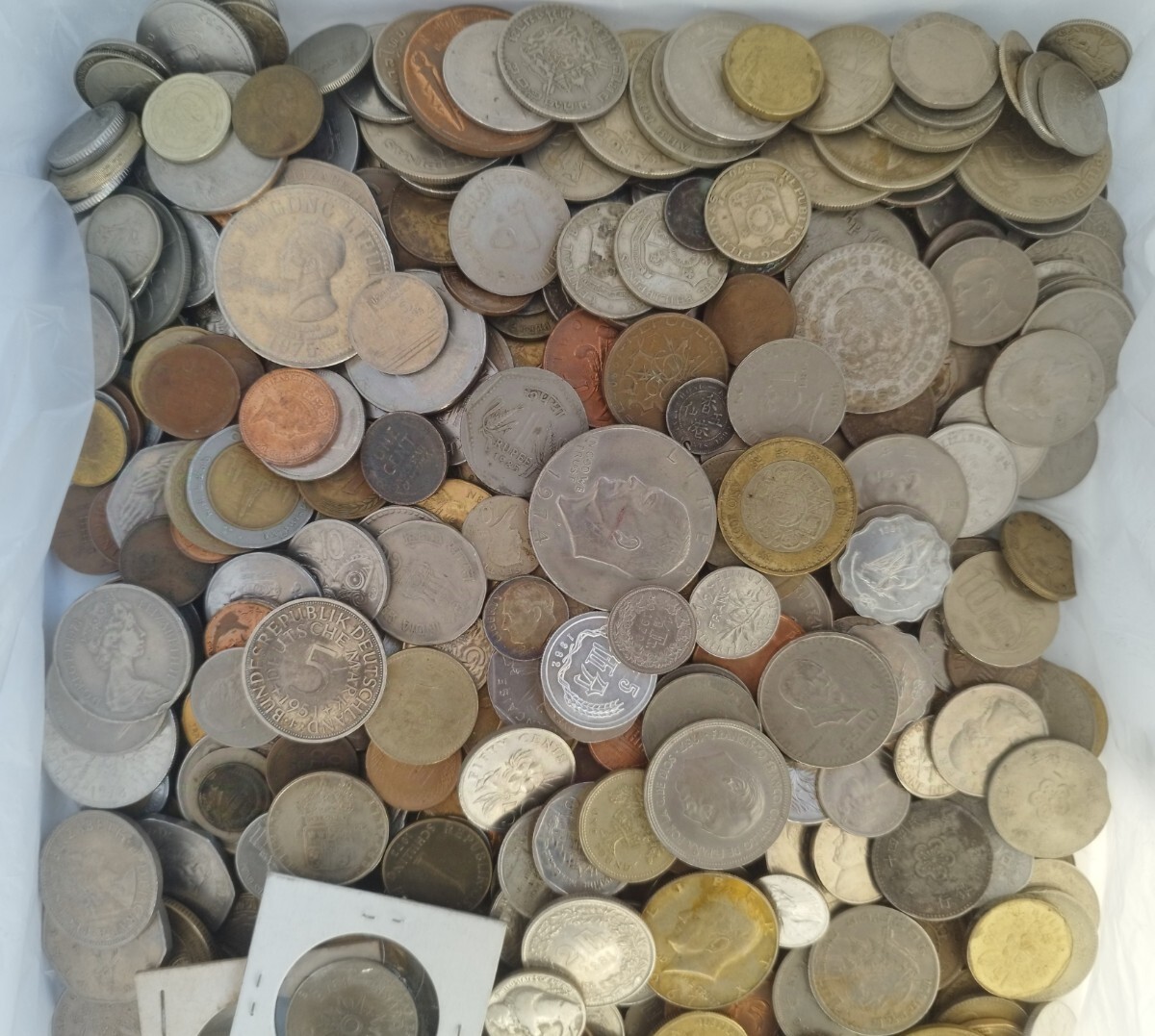 は*わ様 古銭　外国　等まとめて　10キロ以上　雑銭　海外硬貨 は*わ様 古銭外国コイン等まとめて10キロ以上雑銭海外硬貨