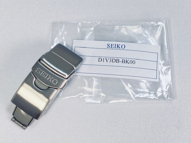 D1V3DB-BK00 SEIKO セイコー プロスペックス 純正バックル 18mm チタン D1V3DB用 SBDQ001/7T92-0BD0他用 クロネコゆうパケット送料無料