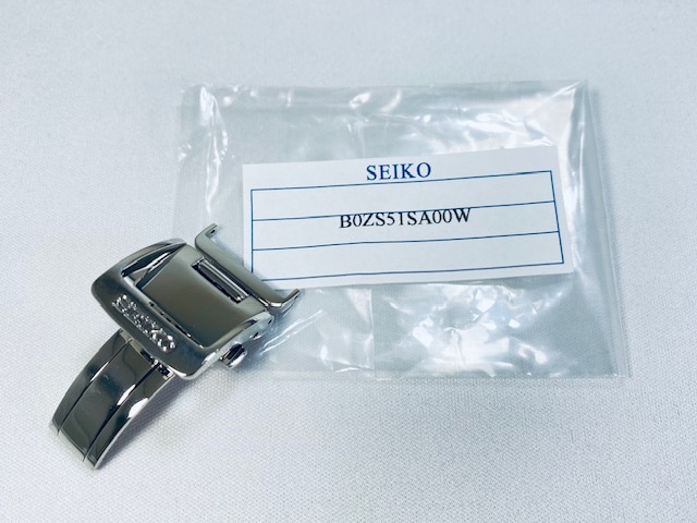 B0ZS51SA00W SEIKO 純正Dバックル 18mm SRPA13J1/4R35-01A0他用 クロネコゆうパケット送料無料