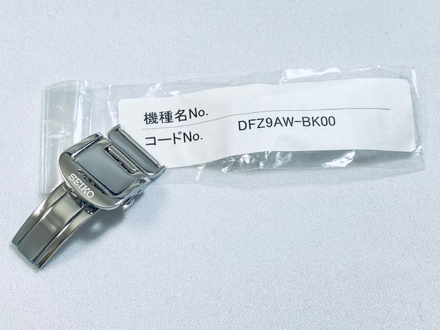 DFZ9AW-BK00 セイコー 純正Dバックル 16mm SARA001/4L25-00A0他用 クロネコゆうパケット送料無料