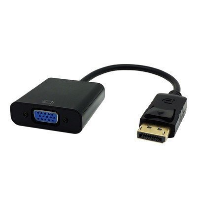 DP to VGA 変換アダプター ディスプレイポート 変換コネクタ