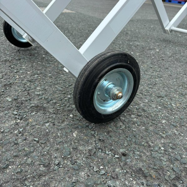 店頭受取限定】 【中古】 伸縮式車輌阻止柵 幅MAX9.6m 両開き 店頭受取限定】 【中古】 伸縮式車輌阻止柵 幅MAX9.6m 両開き
