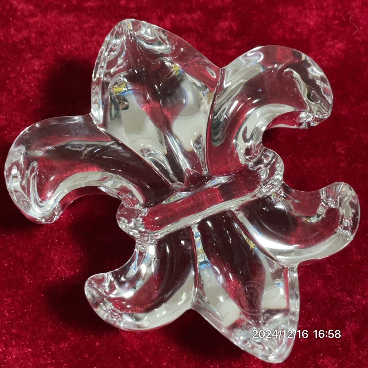 美品 Baccarat バカラ CHROME HEARTS クロムハーツ コラボ 百合 美品 Baccarat バカラ CHROME HEARTS クロムハーツ コラボ 百合
