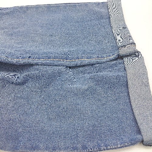 ◇ ◎●未使用● Θ classicalelf クラシカルエルフ デニムパンツ サイズXL ブルー系 レディース E_画像3