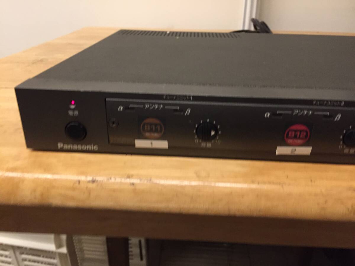 Panasonic 800MHzワイヤレス受信機 WX-3040(レコーディング、PA Panasonic 800MHzワイヤレス受信機 WX-3040(レコーディング、PA