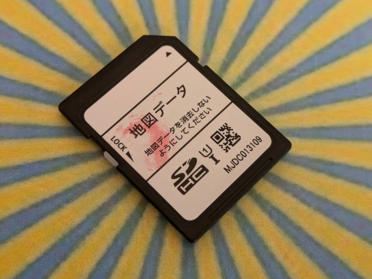 ◆C5039 イクリプス ECLIPSE カーナビ ナビ AVN-RB7 用 SD SDカード 2016年? 送料全国一律430円～_画像1