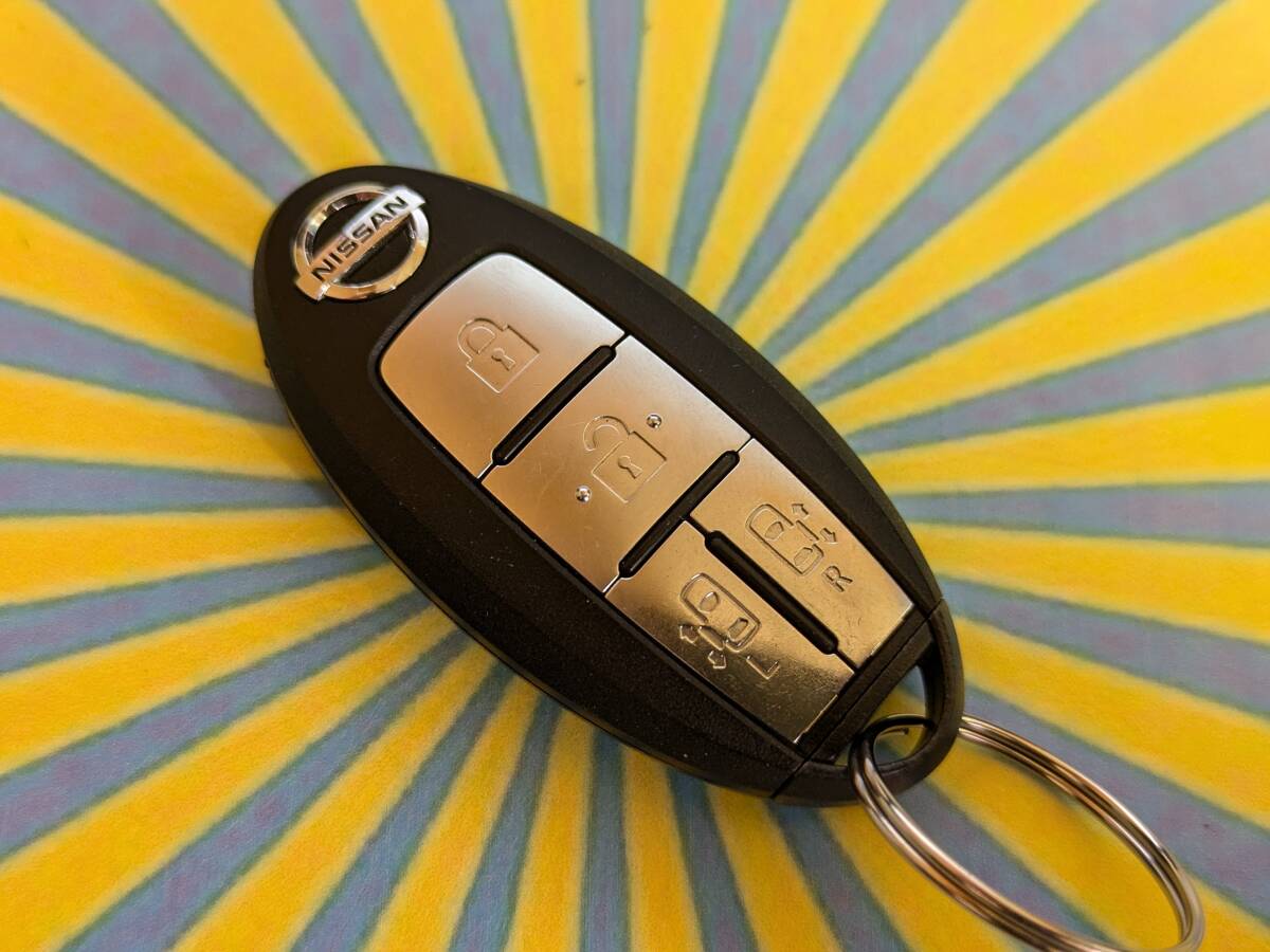 *C5171[ прекрасный товар ] Nissan оригинальный дистанционный пульт "умный" ключ дистанционный ключ 4 кнопка 007YUUL0454 обе стороны раздвижная дверь C27 Serena . использование единый стоимость доставки 430 иен ~