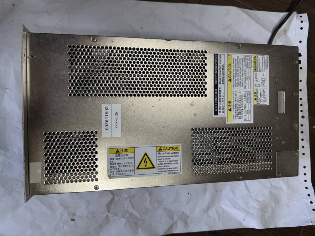 ☆コントローラー EDWARDS STP CONTROL UNIT SCU-800(動作確認 ☆コントローラー EDWARDS STP CONTROL UNIT SCU-800(動作確認