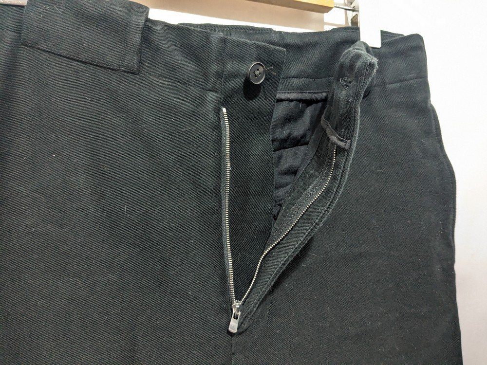 nonnotte 23AWno узел высокий подсчет молдинг s gold signature baggy trousers signature брюки багги N-23A-007 размер 3 черный 