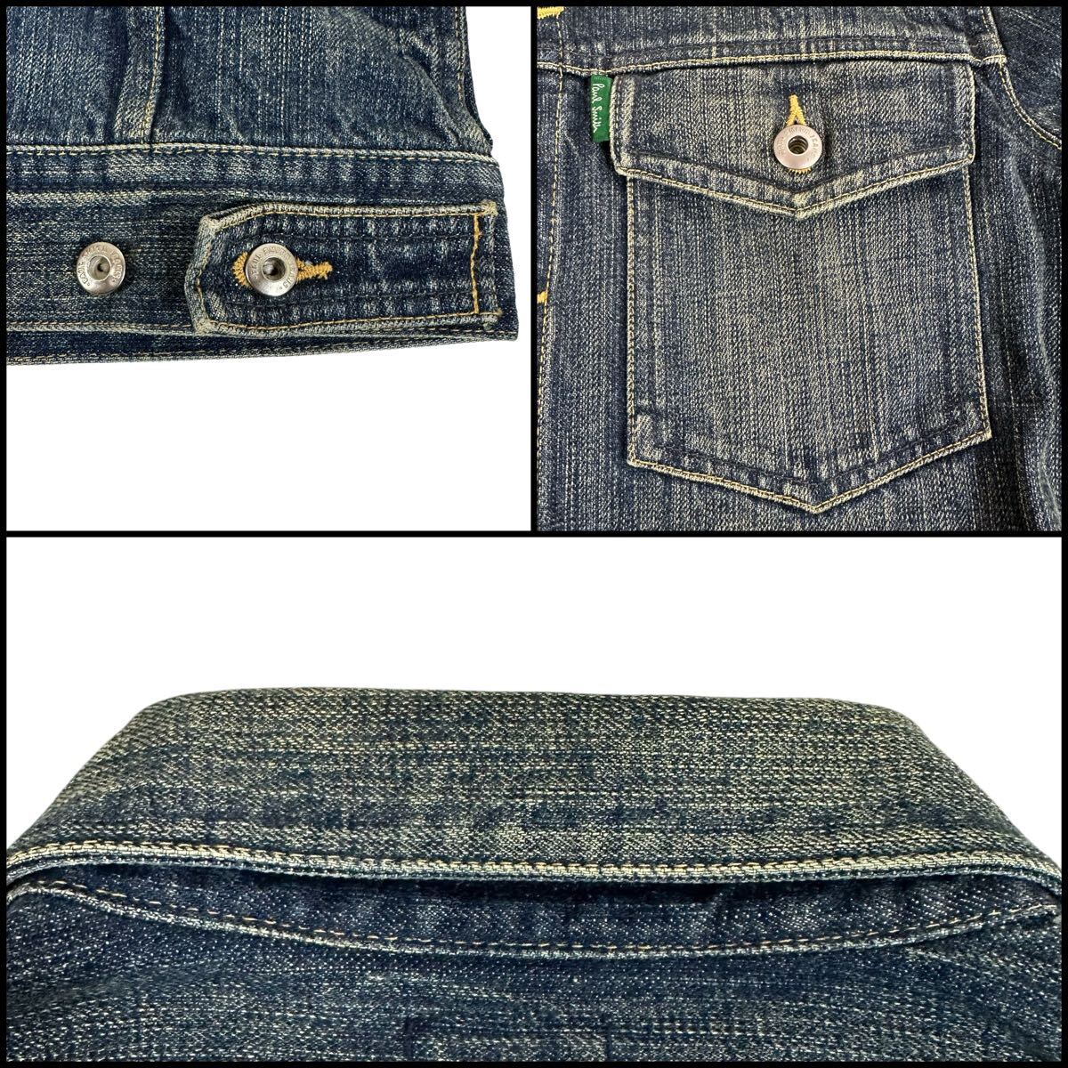 Paul smith ポール スミス プリントデニムジャケット Lサイズ Paul smith ポール スミス プリントデニムジャケット Lサイズ