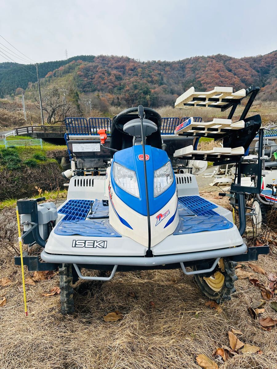 田植え機 Yahoo!オークション - イセキ 田植え機 田植機 ディーゼル NP 60