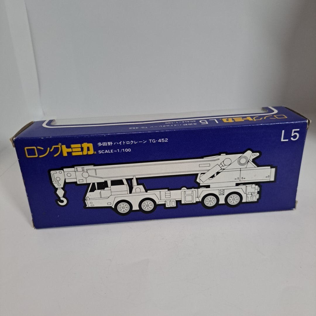 トミカ L5 ロングトミカ TADANO 多田野 ハイドロクレーン TG 452 トミカ L5 ロングトミカ TADANO 多田野 ハイドロクレーン TG 452
