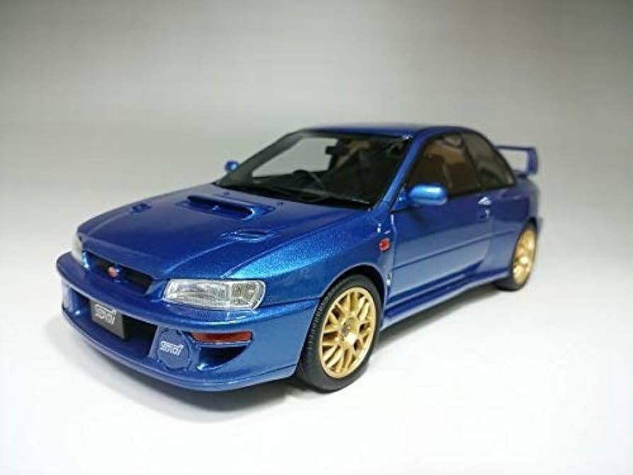 京商 サムライ 1/18 スバル インプレッサ 22B STI仕様 ブルー KSR18033BL 限定品