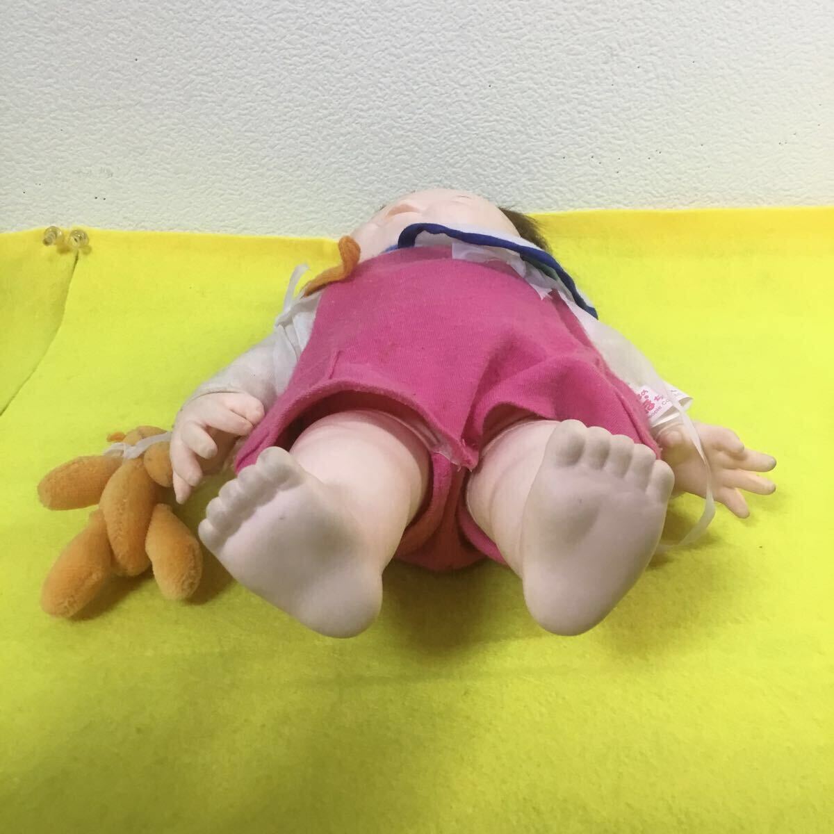 【レビューで送料無料】 Z-861 ぬいぐるみ たんぽぽのぽぽちゃん 愛情のおけいこ People 抱き人形、ベビー人形