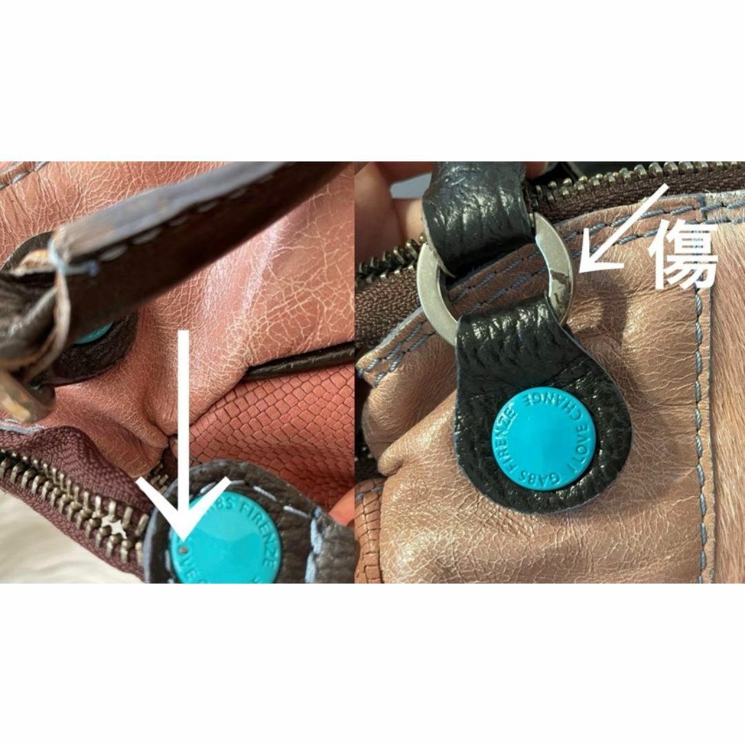 イタリア製 GABS/ガブス 2WAYハンドバッグ ハラコレザー イタリア製 GABS/ガブス 2WAYハンドバッグ ハラコレザー