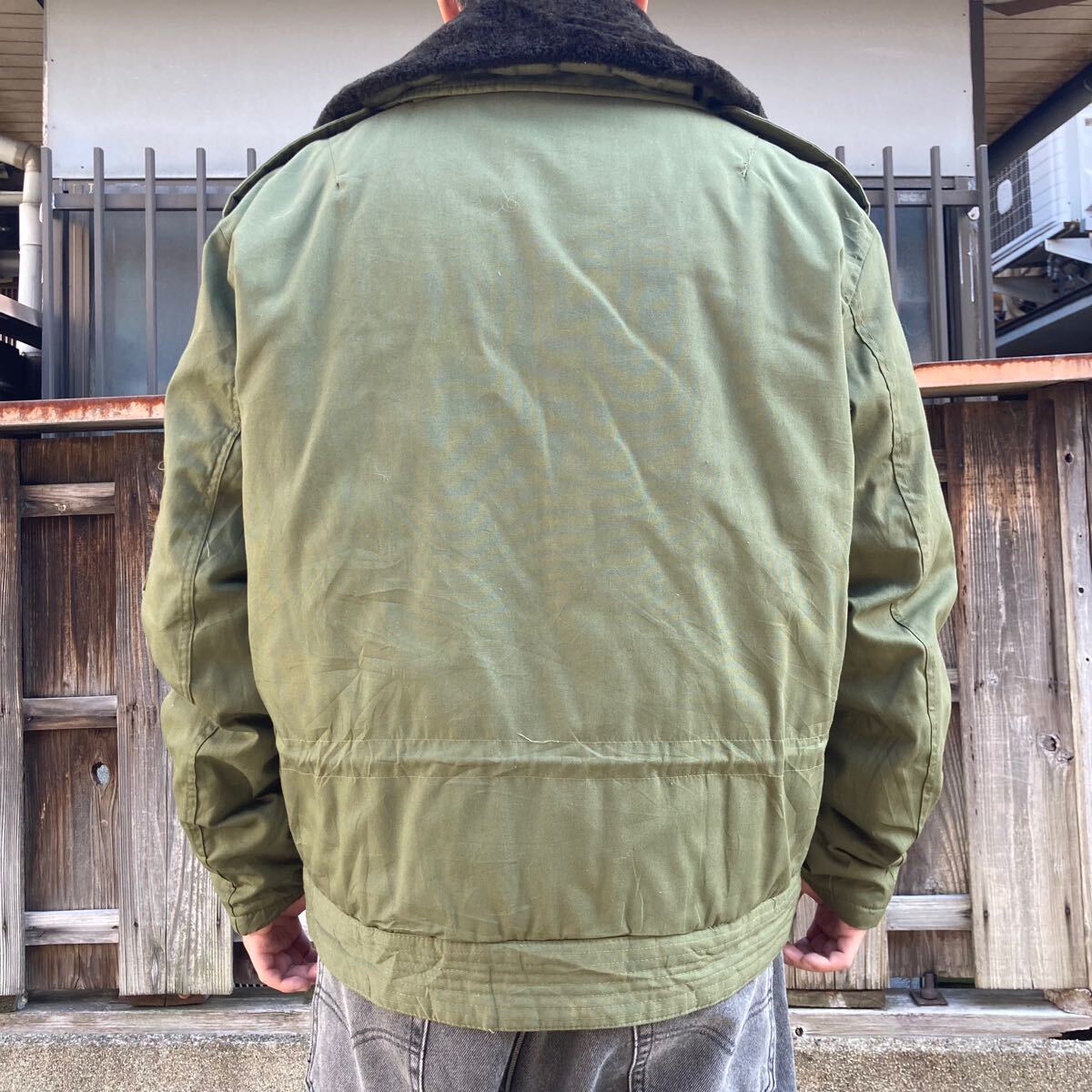 70s フランス軍 フライトジャケット B15 空軍 XL 中綿ジャケット 70s フランス軍 フライトジャケット B15 空軍 XL 中綿ジャケット