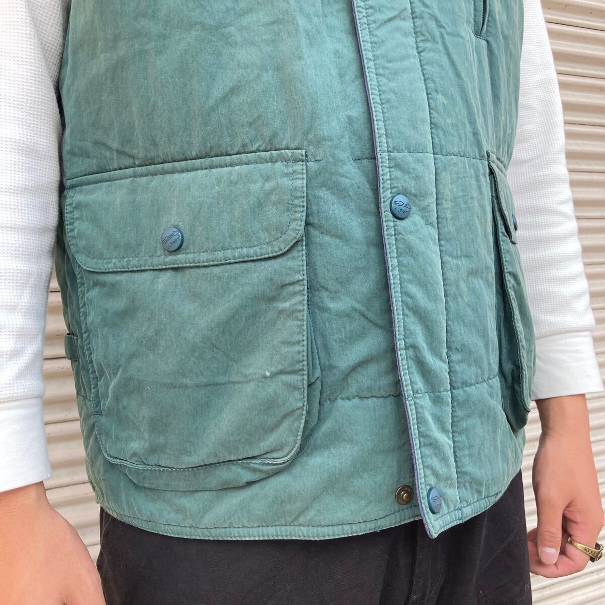 90s エルエルビーン 中綿ベスト ダウンベスト M アウトドア 90s エルエルビーン 中綿ベスト ダウンベスト M アウトドア