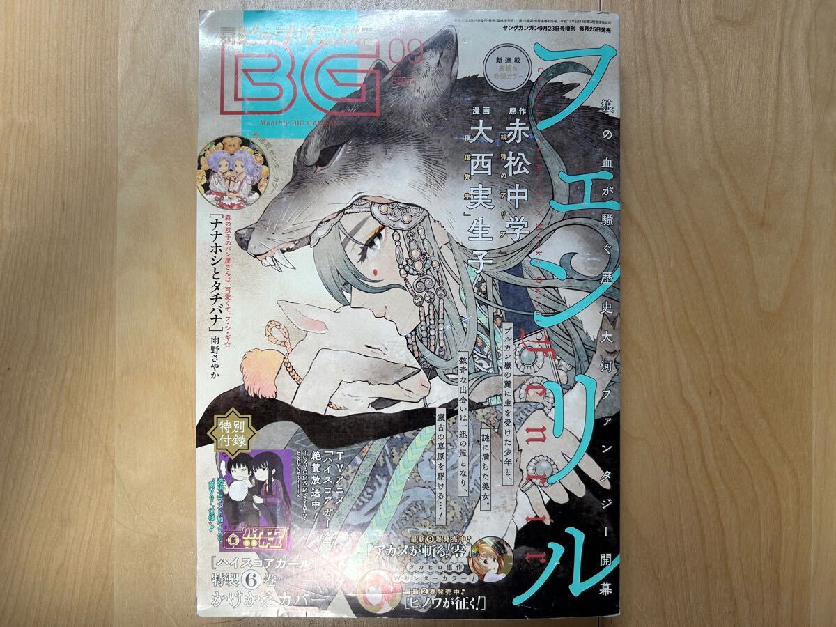 月刊ビッグガンガン 2018 Vol.09 特別付録 ハイスコアガール 特製6巻 かけかえカバー