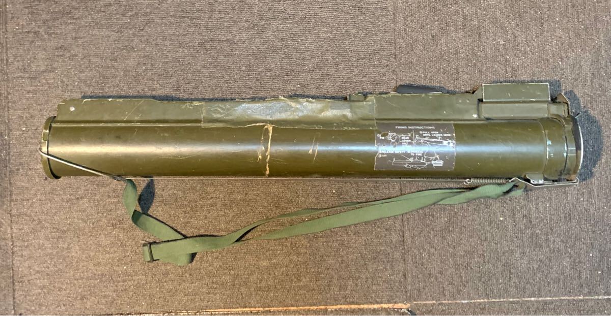 実物 米軍使用済合法品 M72 LAW 対戦車ランチャー 撃ち殻 実物 米軍使用済合法品 M72 LAW 対戦車ランチャー 撃ち殻