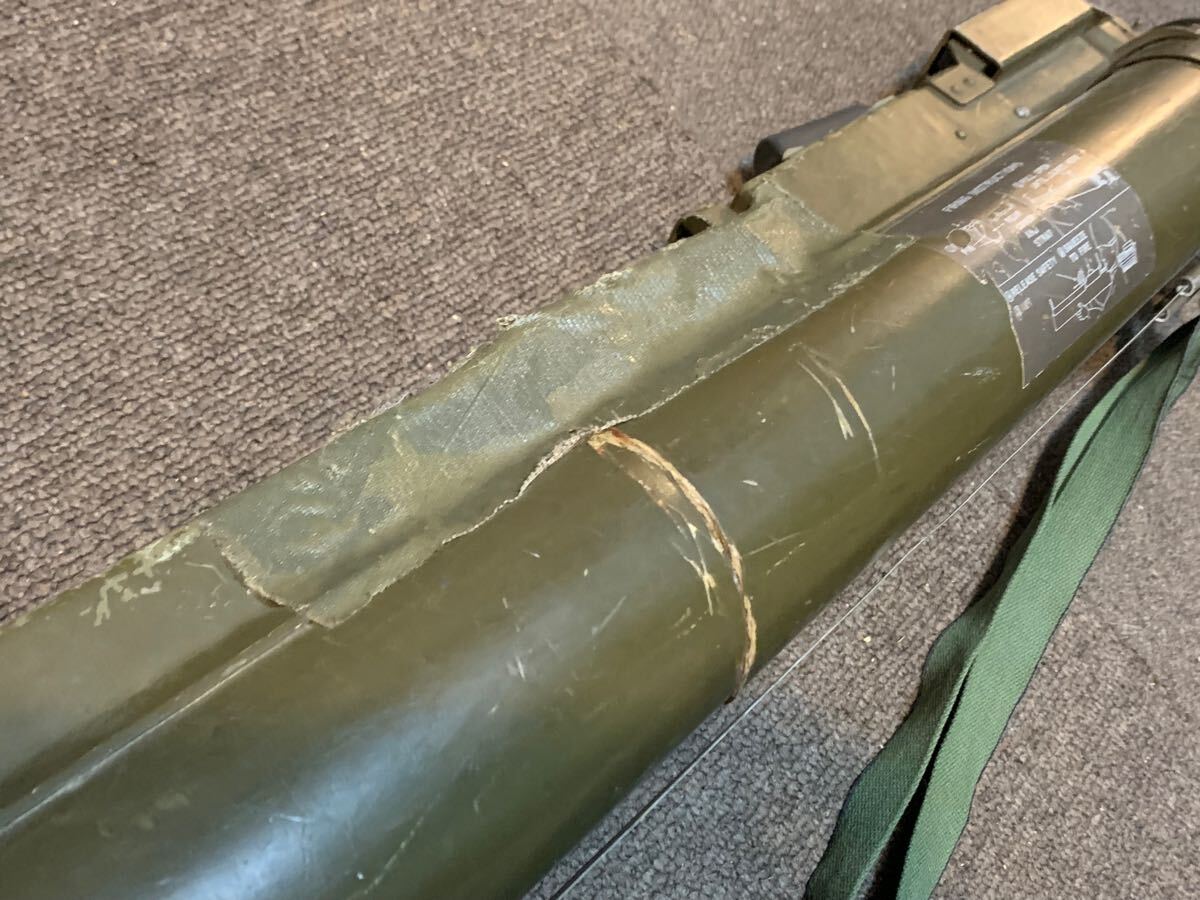 実物 米軍使用済合法品 M72 LAW 対戦車ランチャー 撃ち殻 実物 米軍使用済合法品 M72 LAW 対戦車ランチャー 撃ち殻