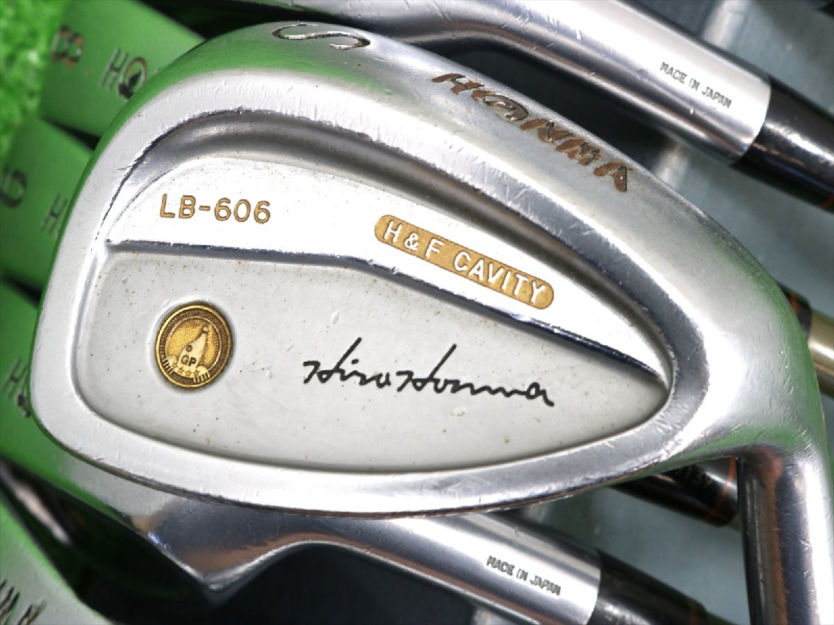 ホンマ HONMA LB-606 金モグラ メンズ ゴルフ アイアンセット ホンマ HONMA LB-606 金モグラ メンズ ゴルフ アイアンセット
