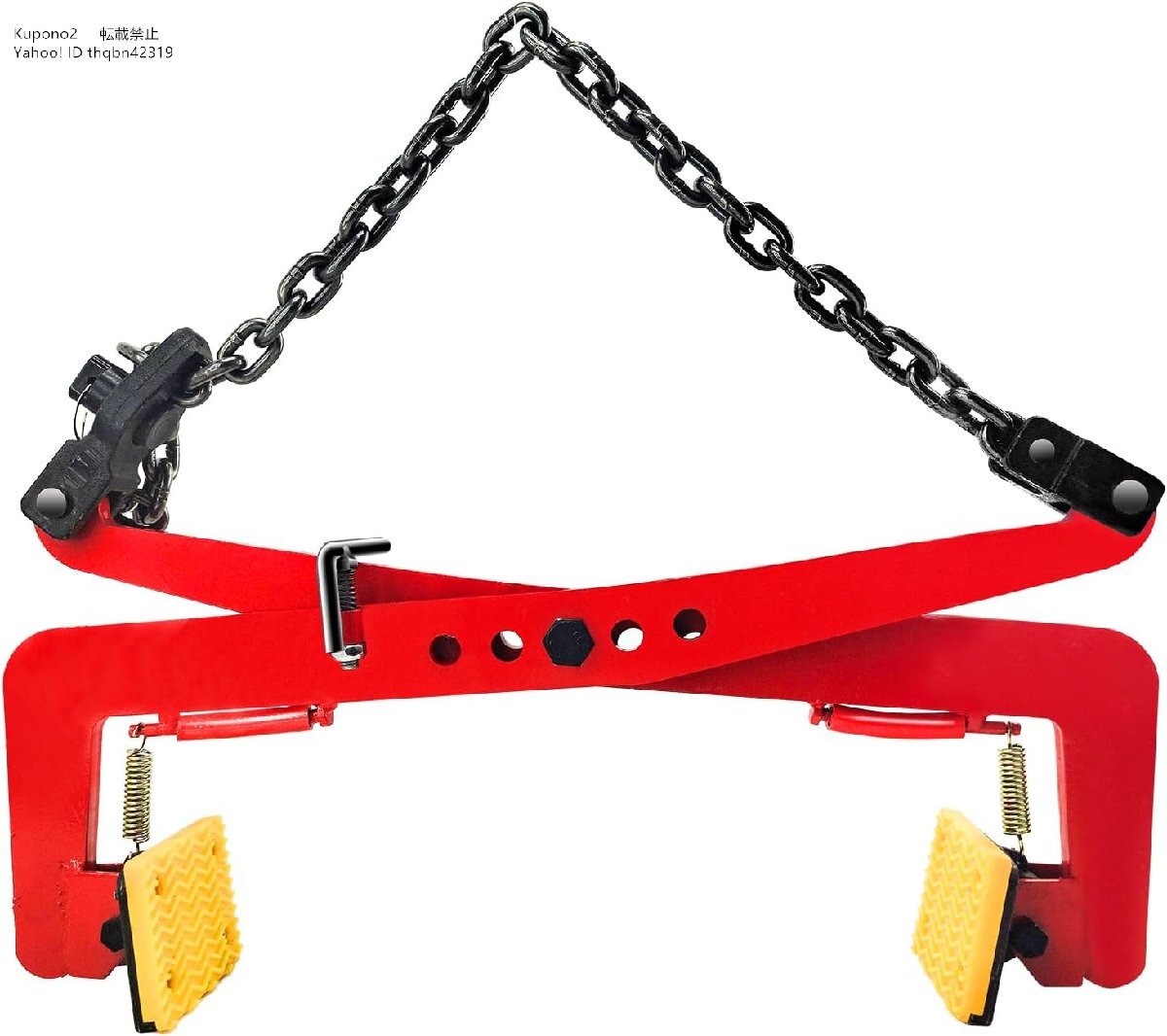 品質保証★工事用材料 建築用石材吊りクランプ 最大開口幅120-360mm 最大荷重325kg 運搬 敷設 墓石 造園石