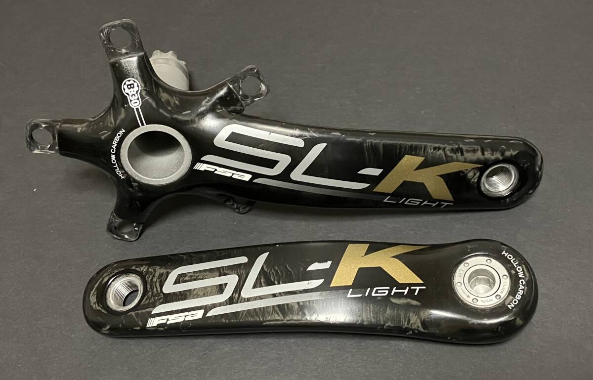 FSA SL-K LIGHT カーボンクランク 170mm 限定カラー ゴールド 金