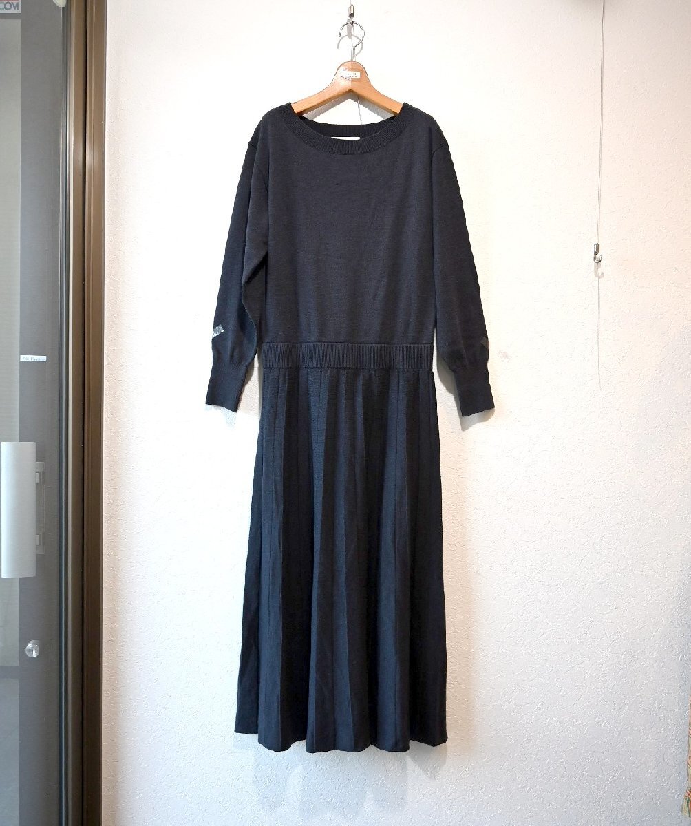 ★SLOBE IENA/イエナ　*プリーツニットワンピース//定価￥12.100*　古着のgplus広島　2412r1