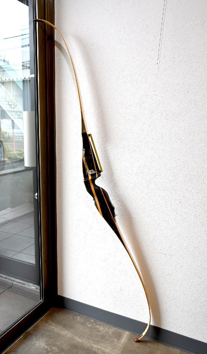 ○NAIGAI ARCHERY　アーチェリー　弓　約155cm　競技用　木製　古道具のgplus広島 2412i
