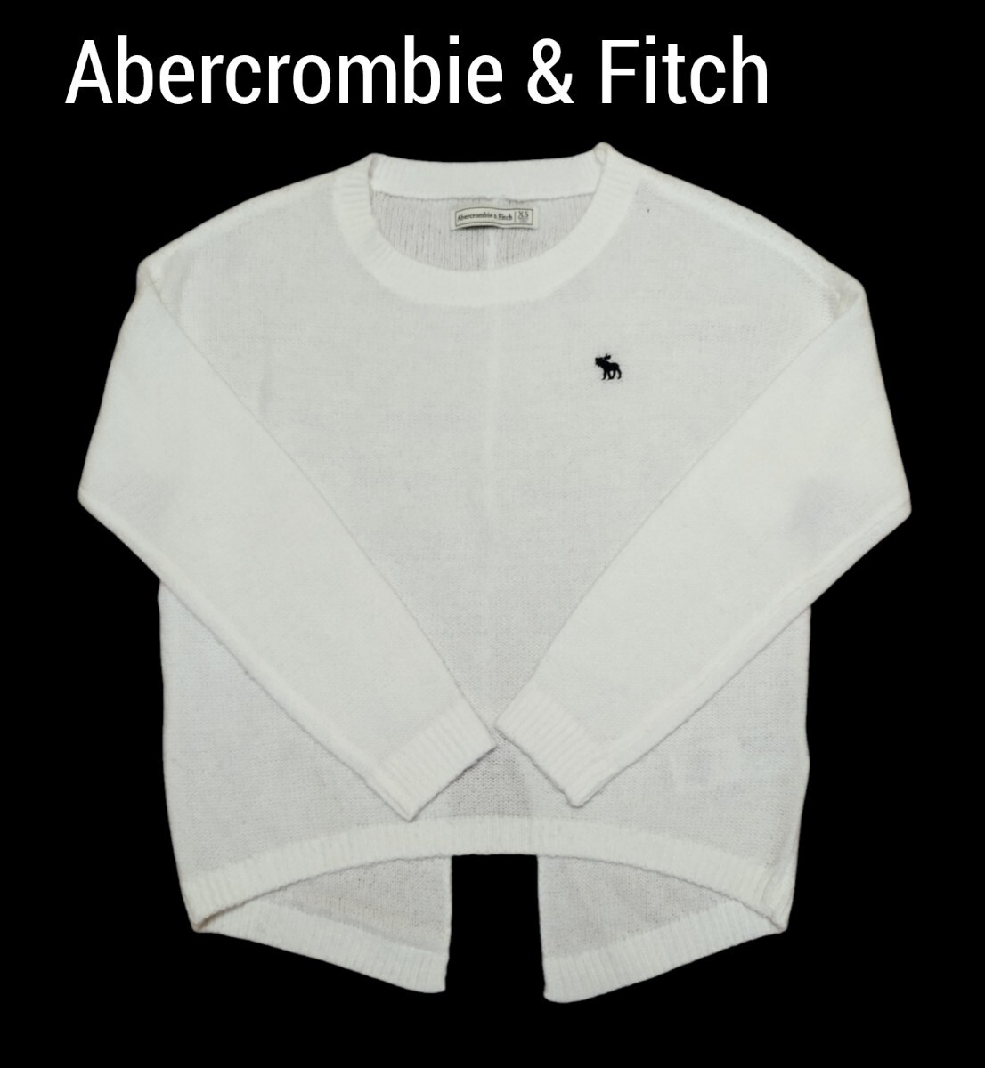 【美品】Abercrombie & Fitch レディースセーター XS