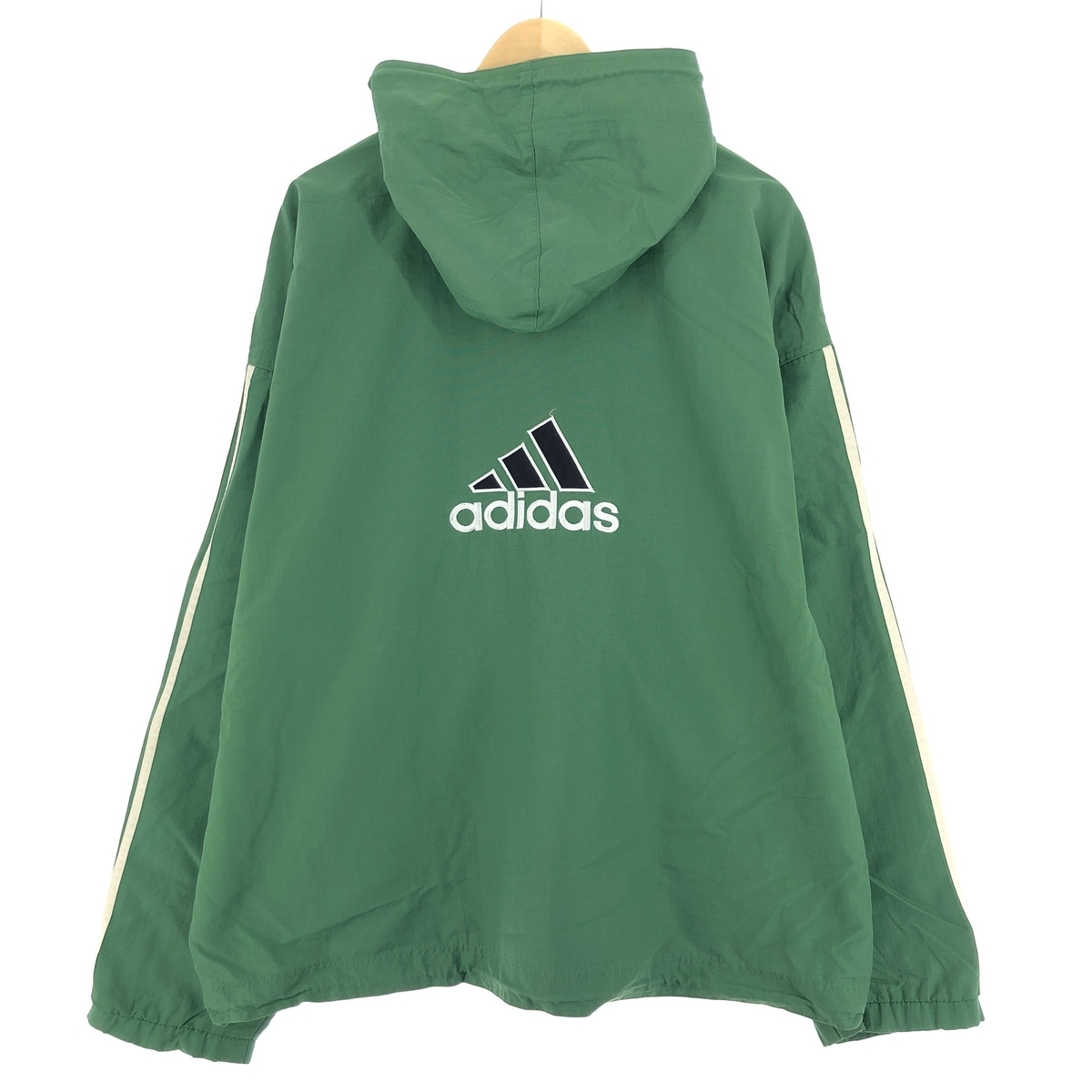  old clothes 90 period Adidas adidas with a hood . half Zip warm-up pull over men's XL Vintage /eaa457747 ss2412_30