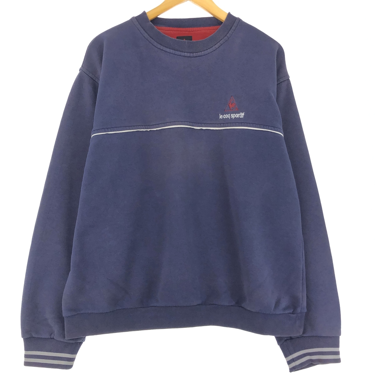 古着 le cop sportif ワンポイントロゴスウェットシャツ トレーナー メンズXL /eaa427047 ss2501_30